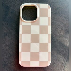 Casely Classic + MagSafe Fit Check Neutral Checkerboard Case for IPhone 13 Pro